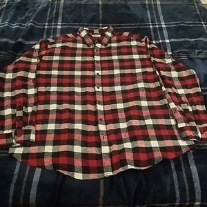 Flannel button down